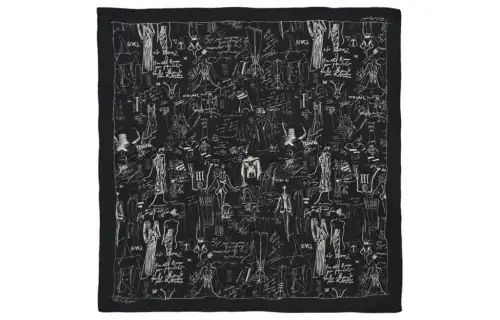【Best of: PromotionsPrevious Season】graphic-print scarf