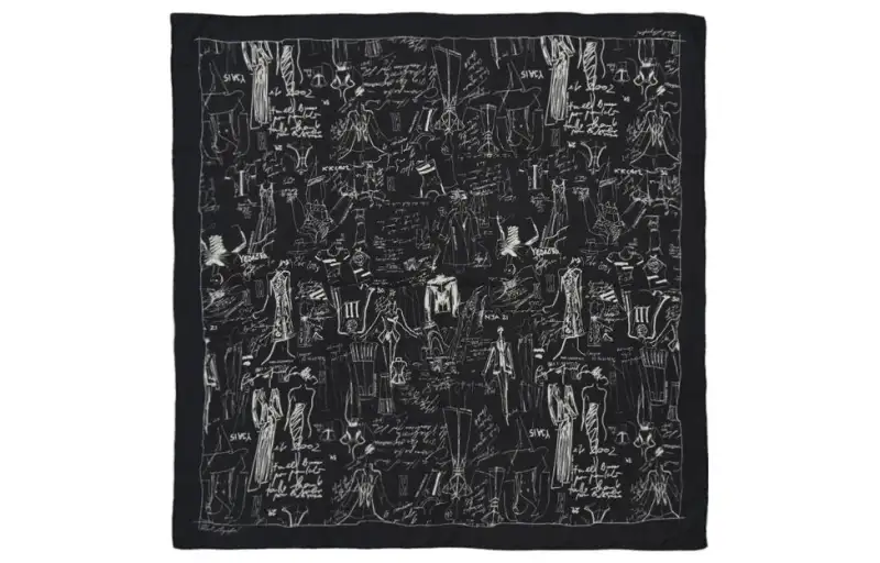 【Best of: PromotionsPrevious Season】graphic-print scarf