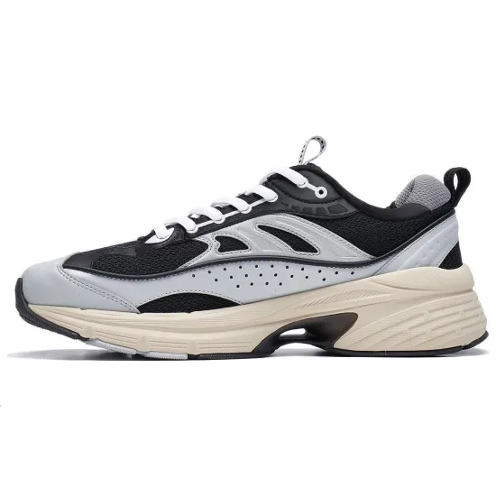 LINING Comet LITE Casual Shoes Men Low-Top Mist Gray