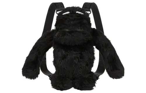 Supreme X Bounty Hunter Collaboration Plush Backpack Unisex Black