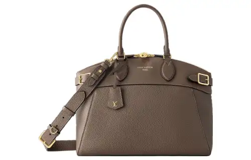 LOUIS VUITTON Vendome Cow Leather Shoulder Bag, Crossbody Bag, Handbag Women's Brown Gray
