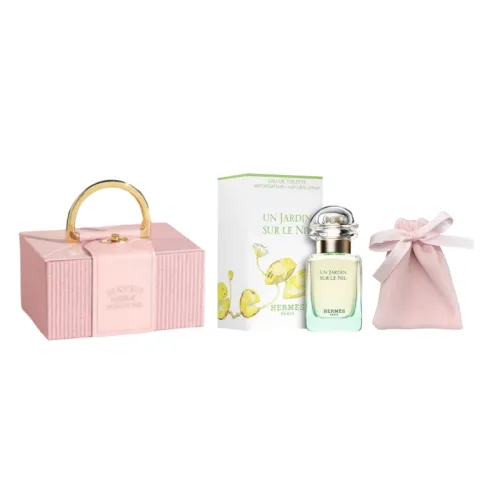 HERMES Hermès Perfume Gift Box/Nile River/Mr. Li's Garden/Orange Starlight New Cherry Blossom Confession Gift Box #Popular Perfume Long-lasting Fragrance