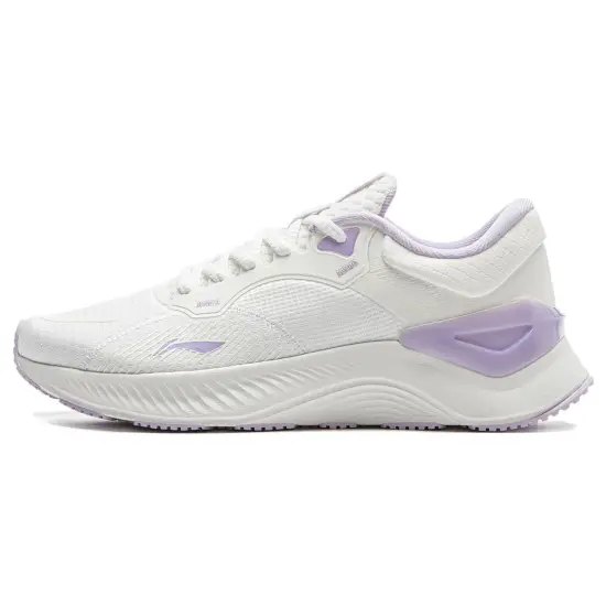 LINING YueYing Element Running Shoes Women's Low-Top White Purple