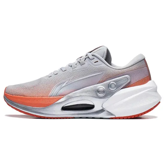 LINING Furious Rider 7.0 V2 Running Shoes Men Low-Top Gray/Orange