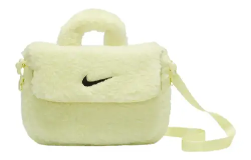 Nike Fabric Portable One Shoulder Bag Crossbody Bag Regular Women's Bright Green