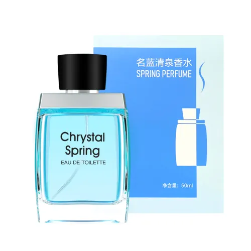 Fresh marine men's perfume strongly flavoured with a light fragrance, long-term effect