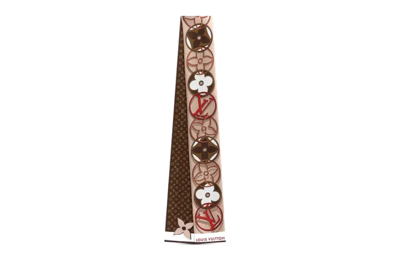 LOUIS VUITTON Bandeau Scarves Women's Brown
