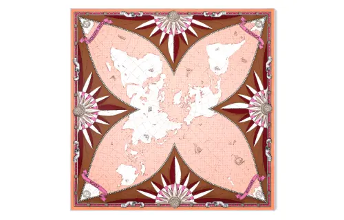 LOUIS VUITTON Scarves Women's Light Pink
