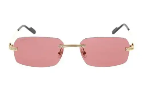 Cartier Rectangular Frame Sunglasses