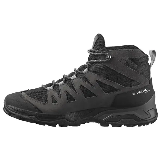 SALOMON X Ward Leather Mid Gtx 'Phantom Black' / L00