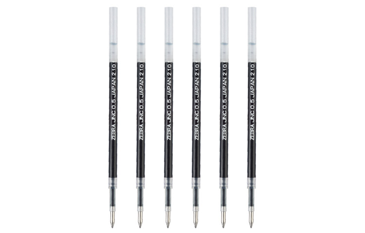 Zebra brand ZEBRA Stationery Award bLen vibration-absorbing pen 0.5/0.38 press quick-drying student exam pen gel pen