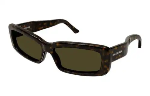 Balenciaga Eyewear Oversize Rectangle Frame Sunglasses
