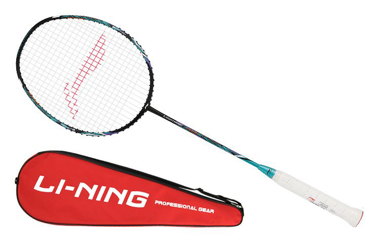 Li Ning 2000 Speed Full Carbon Badminton Rackets Control Type All around Defense Entry level 675mm Single Racket