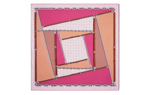 LOUIS VUITTON M79154 My Lv Chain Square 90