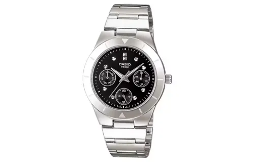 CASIO Women's Standard Series Black Watch LTP-2083D-1A