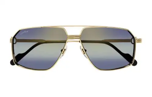 Cartier Hexagonal Frame Sunglasses