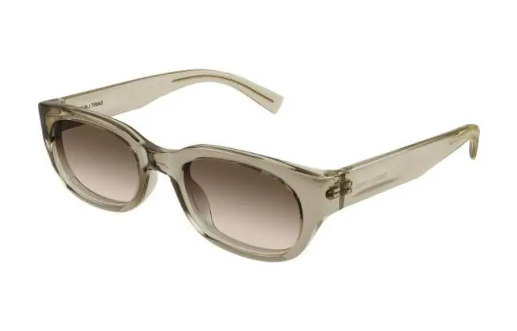 SAINT LAURENT Rectangle Frame Sunglasses