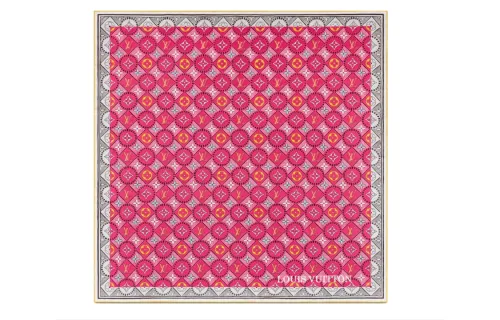LOUIS VUITTON Scarves Women's Rose Red