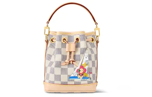 LOUIS VUITTON Nano Noe Dragon Fruit Pink