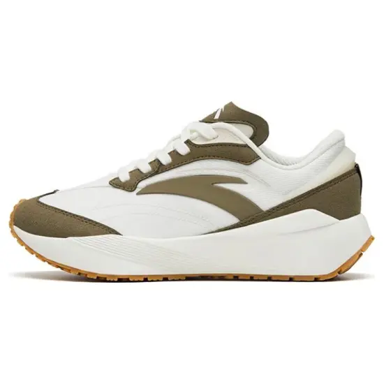 ANTA Rock Candy Casual Shoes Women's Low-Top White/Green