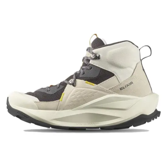 SALOMON Elixir Hiking / Trekking Shoes Men Mid-top Vanilla Color
