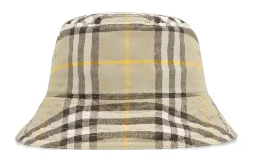 Burberry Vintage Check Cotton Bucket Hat
