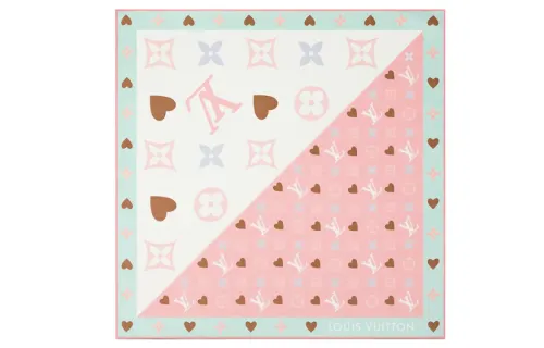 LOUIS VUITTON Scarves Women's Pink