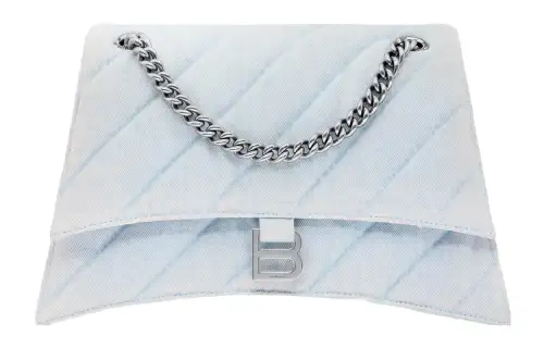 Balenciaga Crush Quilted Medium Shoulder Bag