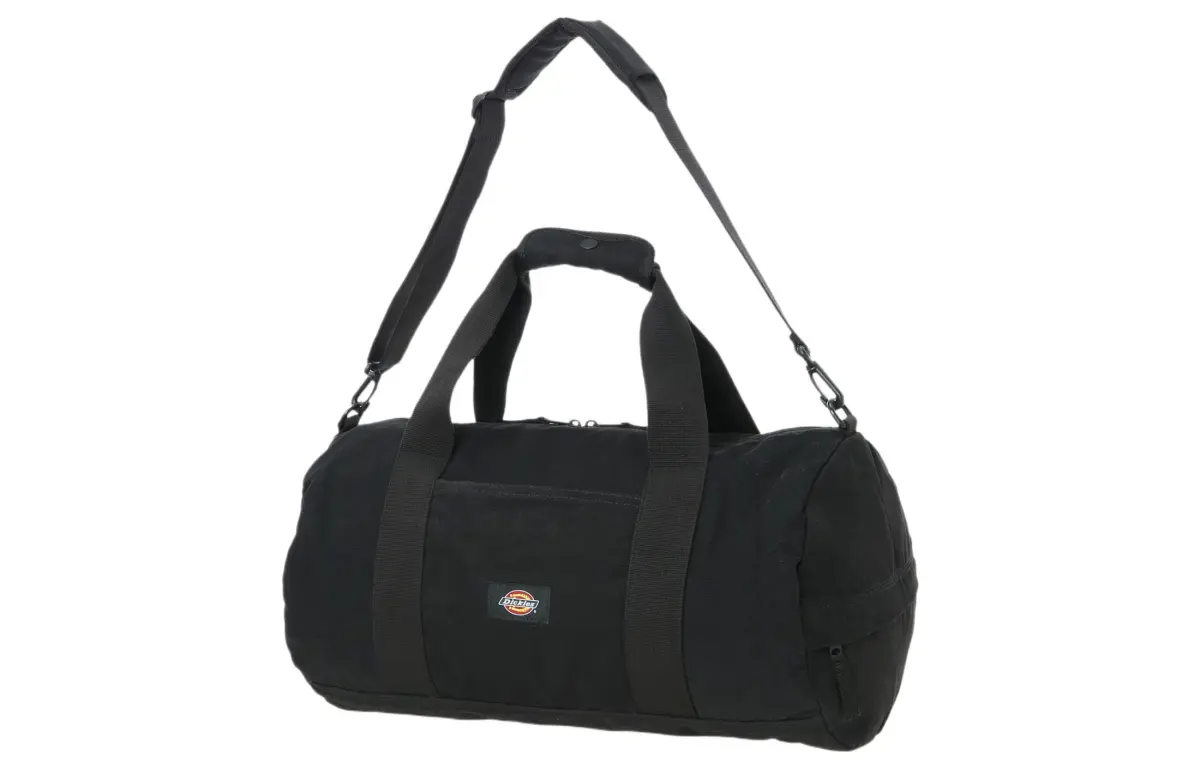 Dickies Cotton Luggage Bag Travel Bags Unisex Black