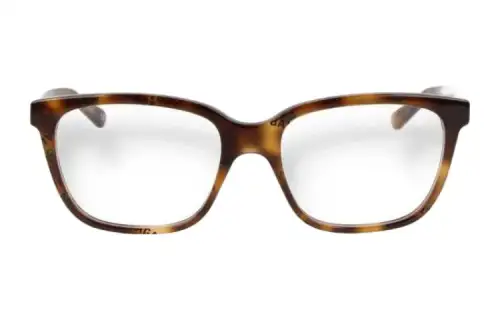Balenciaga Metal Plastic Butterfly Eyeglass Frames Men's Brown