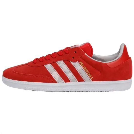 Adidas Samba Low X A Bathing Ape Red