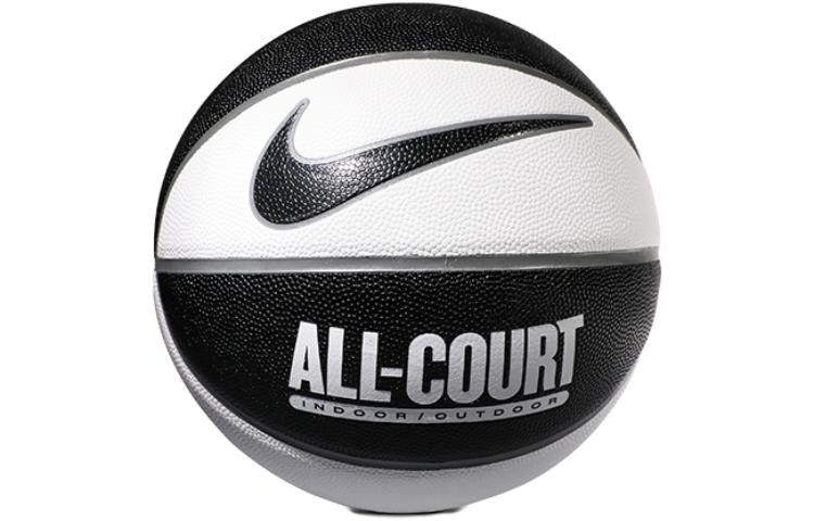 Nike Pu Basketball Black White Size 7 Training Unisex