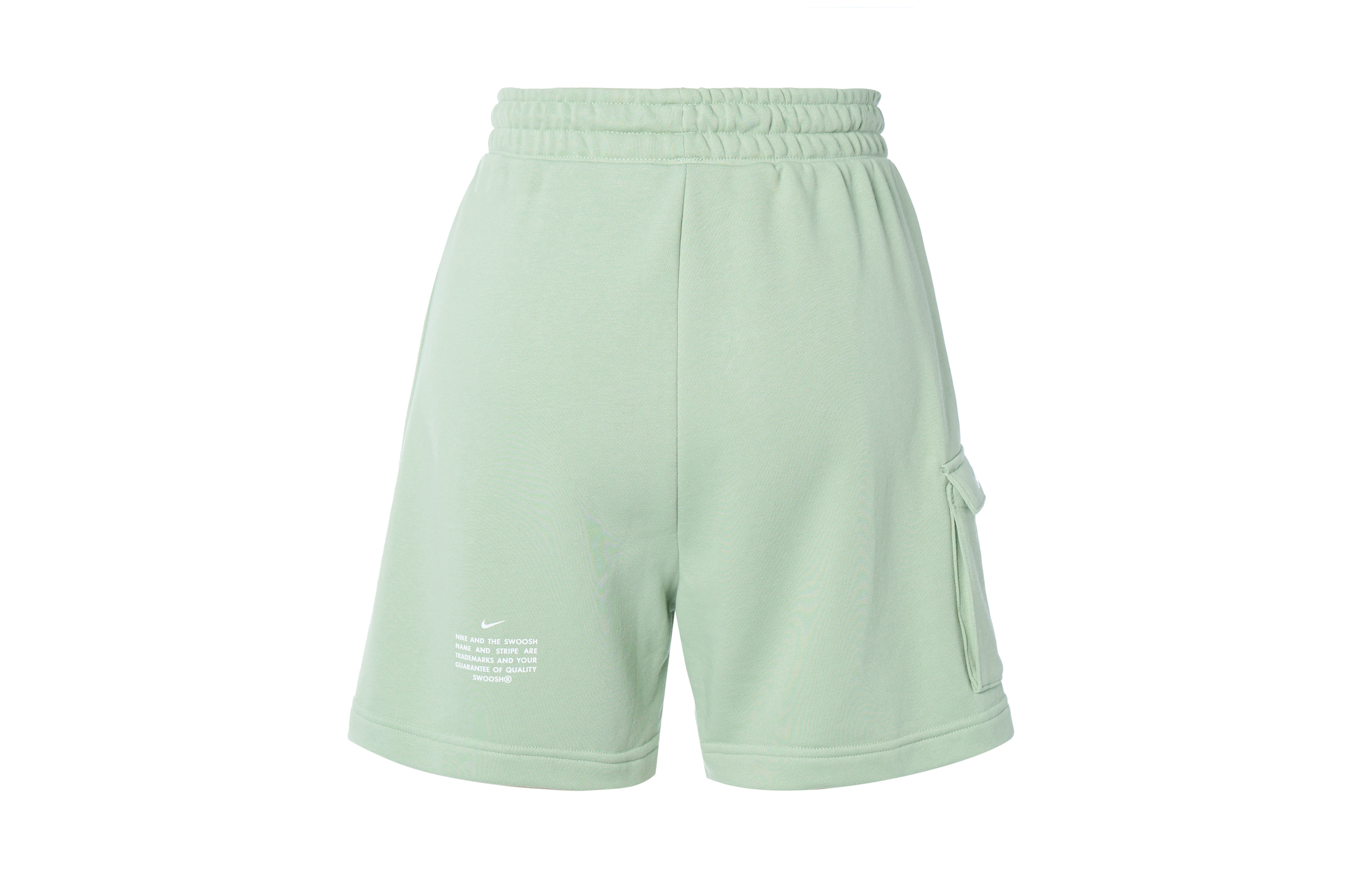 Женские шорты Nike Swsh Short (светло-зеленые) — фото 2