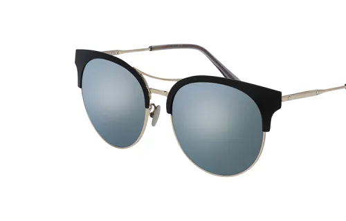 Bottega Veneta Metal Browline Sunglasses Unisex