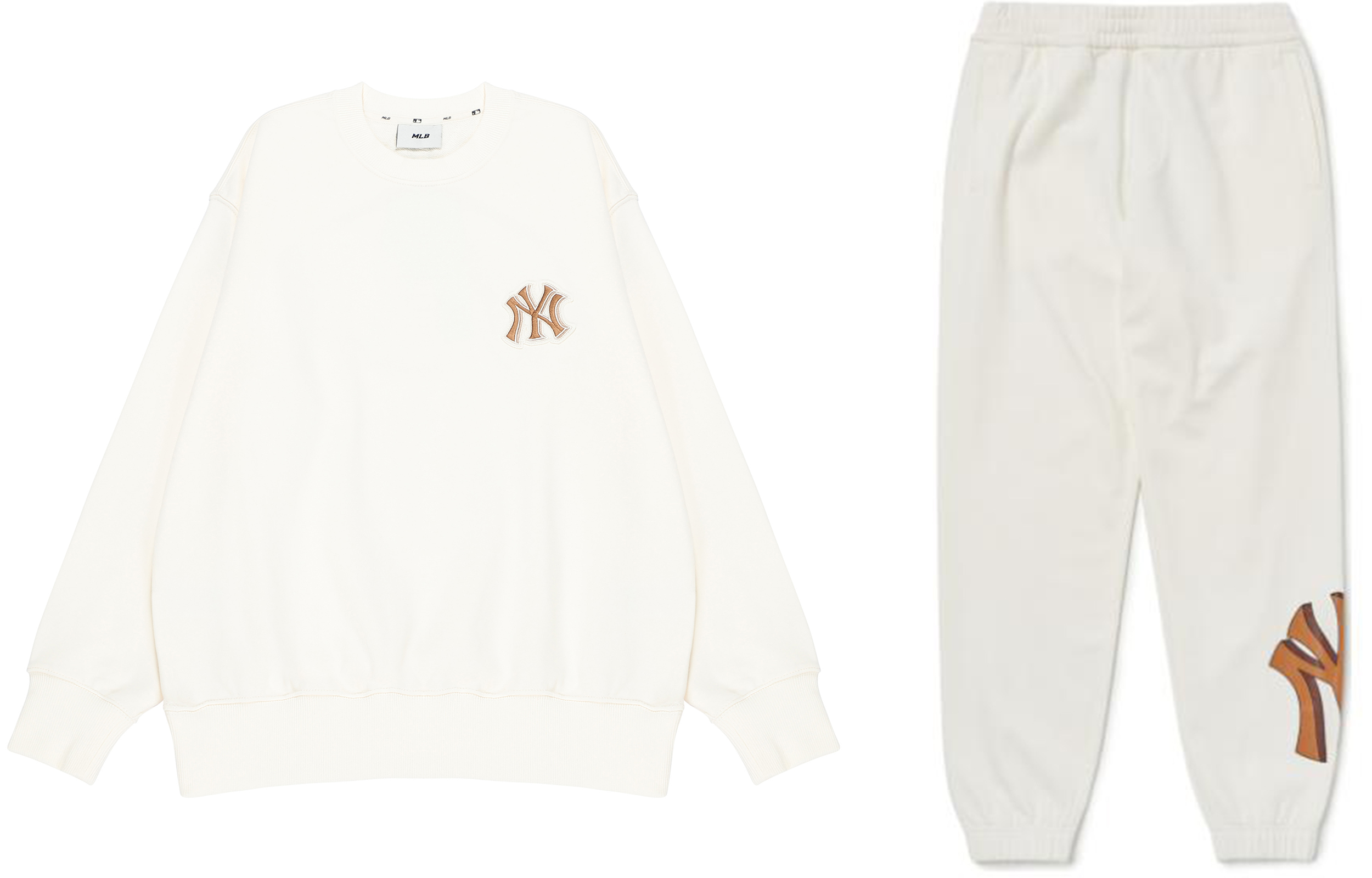 MLB Casual Sportswear Unisex Crew Neck Moderate