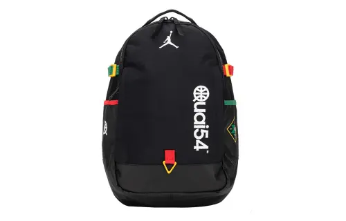 Jordan Nike Polyester Sports Backpack Regular Unisex Black