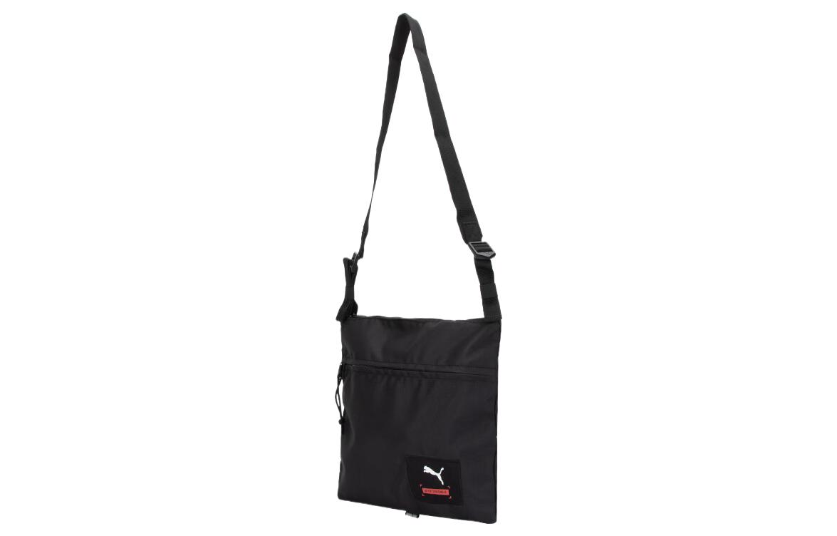 PUMA Fabric Shoulder Bag, Crossbody Bag Regular Unisex Black