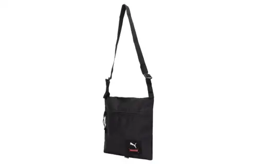 PUMA Fabric Shoulder Bag, Crossbody Bag Regular Unisex Black