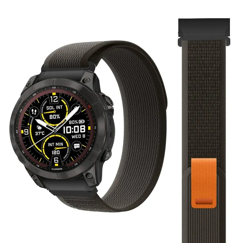 Biaodaige Watch Band Garmin Compatibility Nylon Material