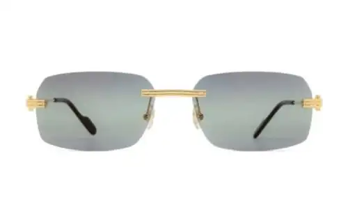 Cartier Rectangular Frame Sunglasses