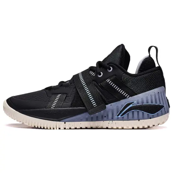 LINING Rage Basketball Shoes Men Low-Top Black