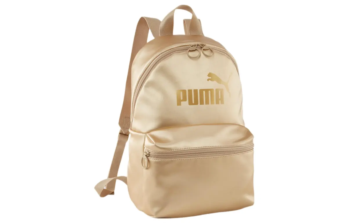 PUMA Polyester Backpack Regular Women's Gold