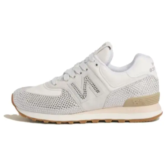 New Balance x MIU MIU NB 574 Slip Resistant Low Top Casual Shoes Women's White