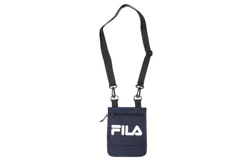 FILA Polyester Crossbody Bag, Shoulder Bag Regular Unisex Marine Blue