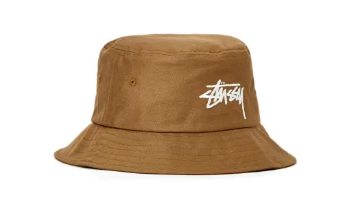 Stussy Bucket Hats Unisex Brown