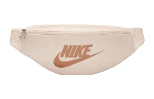 Nike Fabric Crossbody Bag, Fanny Pack Regular Women's Ice Guava & Amber Brown