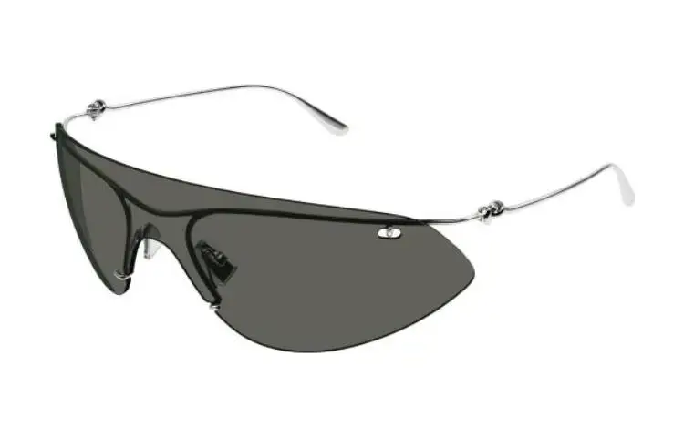 Bottega Veneta Eyewear Knot Shield Frame Sunglasses