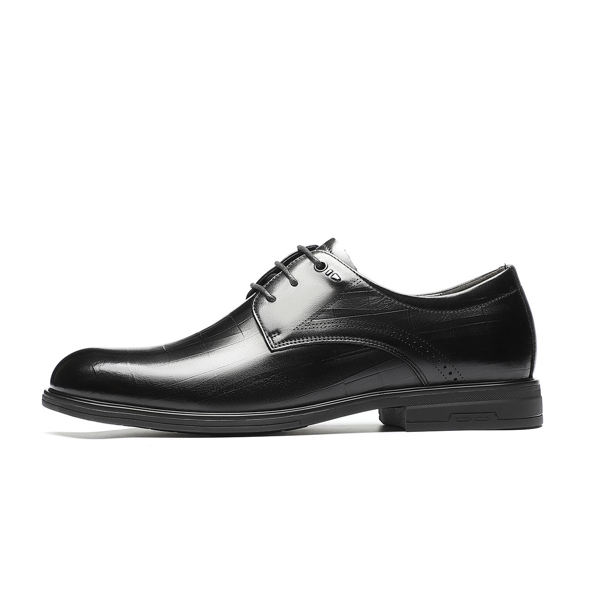 15 MINS First-layer cowhide, wear-resistant, lightweight and comfortable, solid color, simple and fashionable, British business casual, formal leather shoes, men's style
