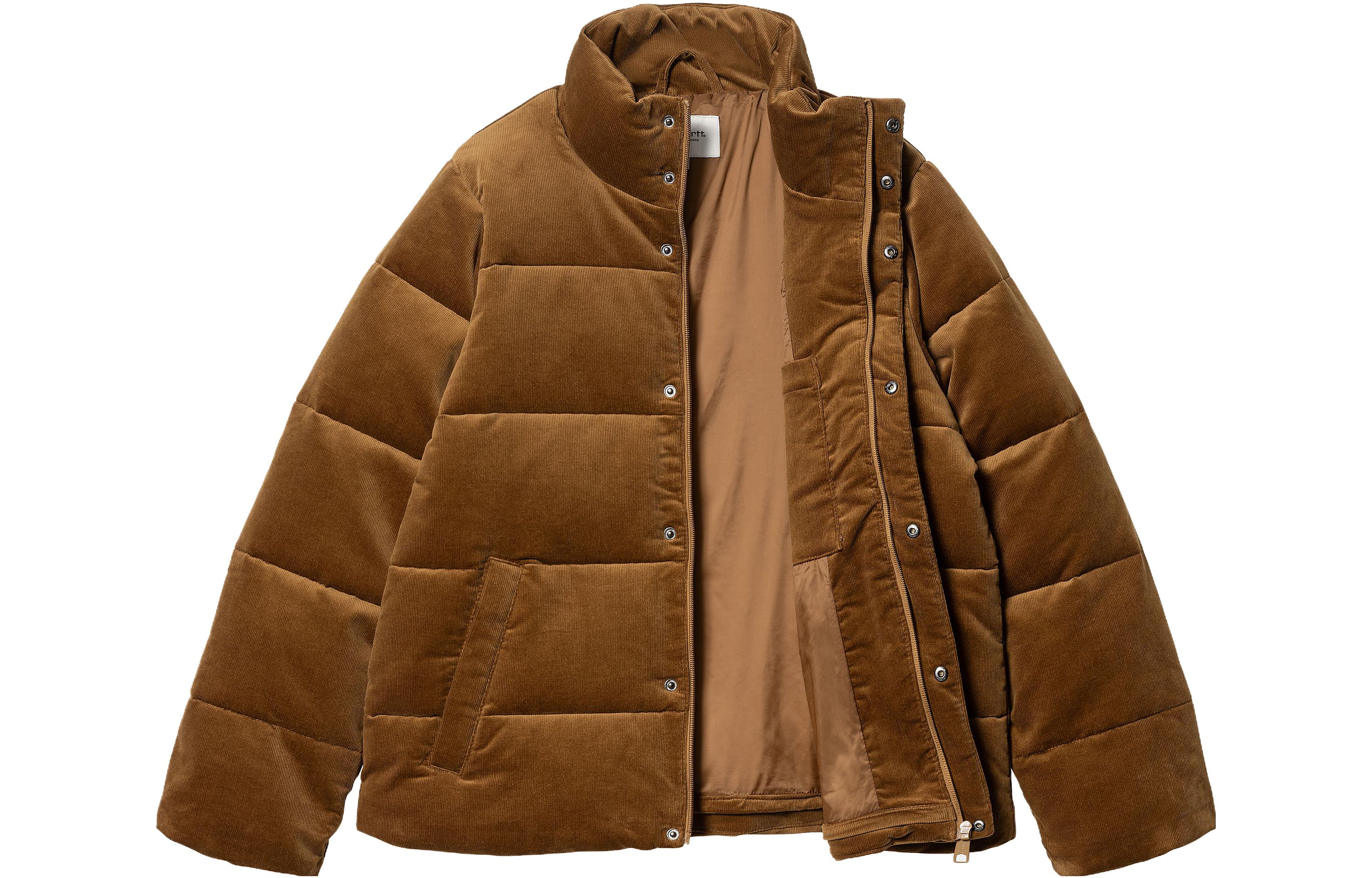 Женская куртка Carhartt WIP (коричневая) — фото 2