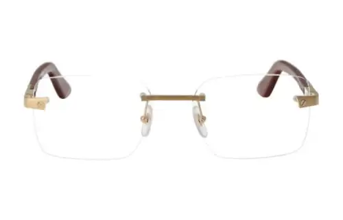 Cartier Rectangle Frameless Glasses